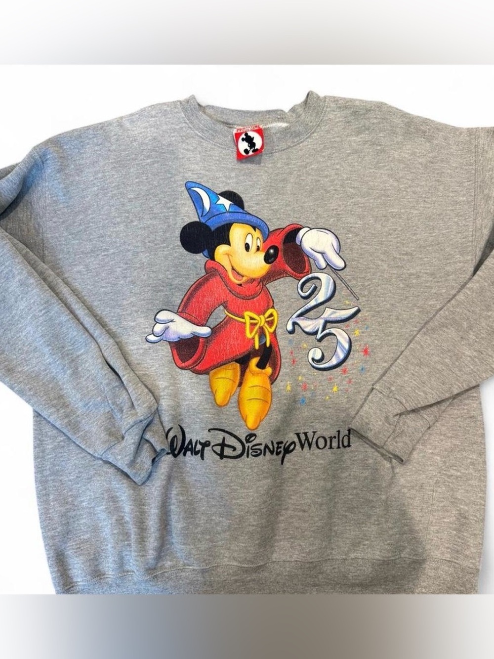 Vintage Walt Disney World Fantasia Mickey Crewneck XXL Y2K Disney Sweatshirt